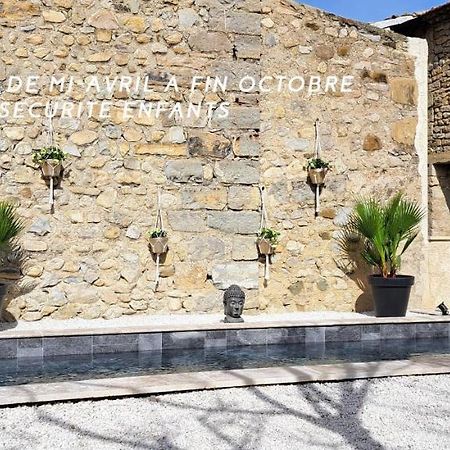 Mazet En Provence Pour 4, Piscine Chauffee Privee, Jardin Clos Prive, Barbecue, Chiens Admis Sainte-Jalle Exterior foto